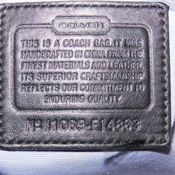 Coach Tote Bag Large With Pockets - Picture 9 of 12